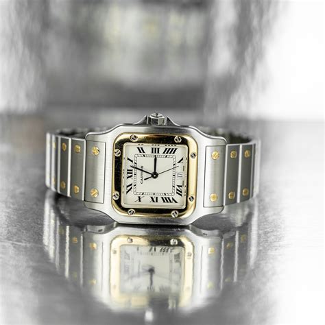 buy used cartier santos|pre owned cartier santos watch.